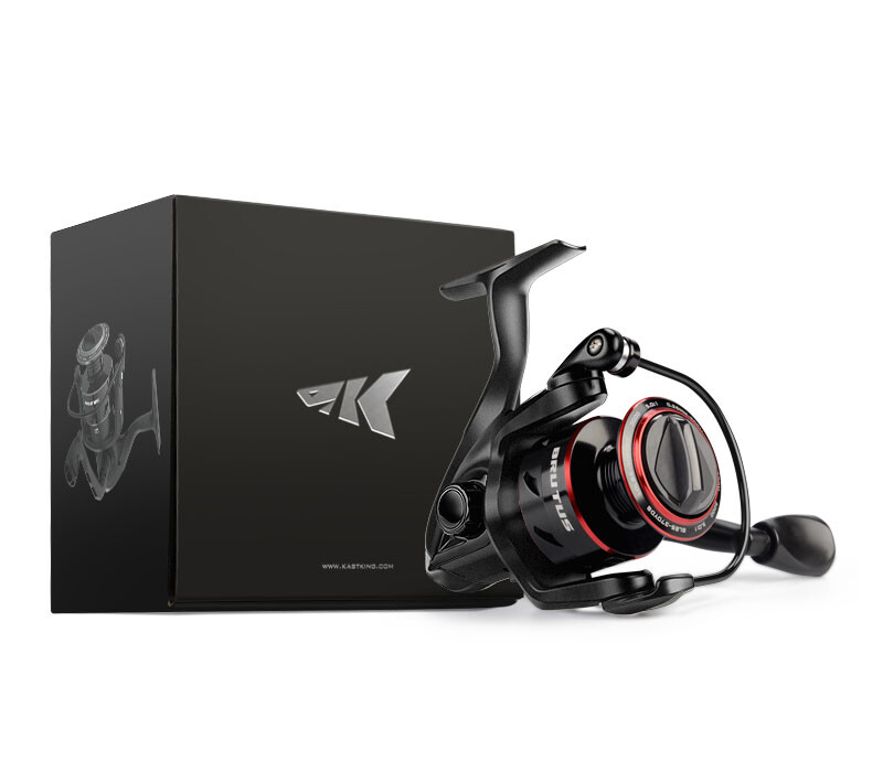 KastKing Brutus Spinning Reel Lure Fishing Reels High Capacity Spool Max 17.5 LB