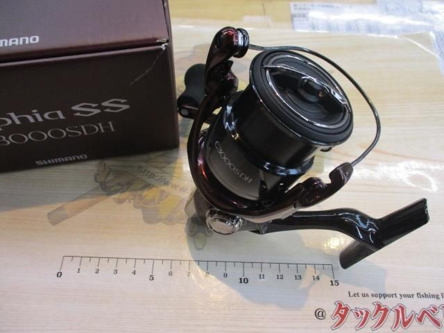 Shimano 23 Sephia SS C3000SDH Spinning Reel Used