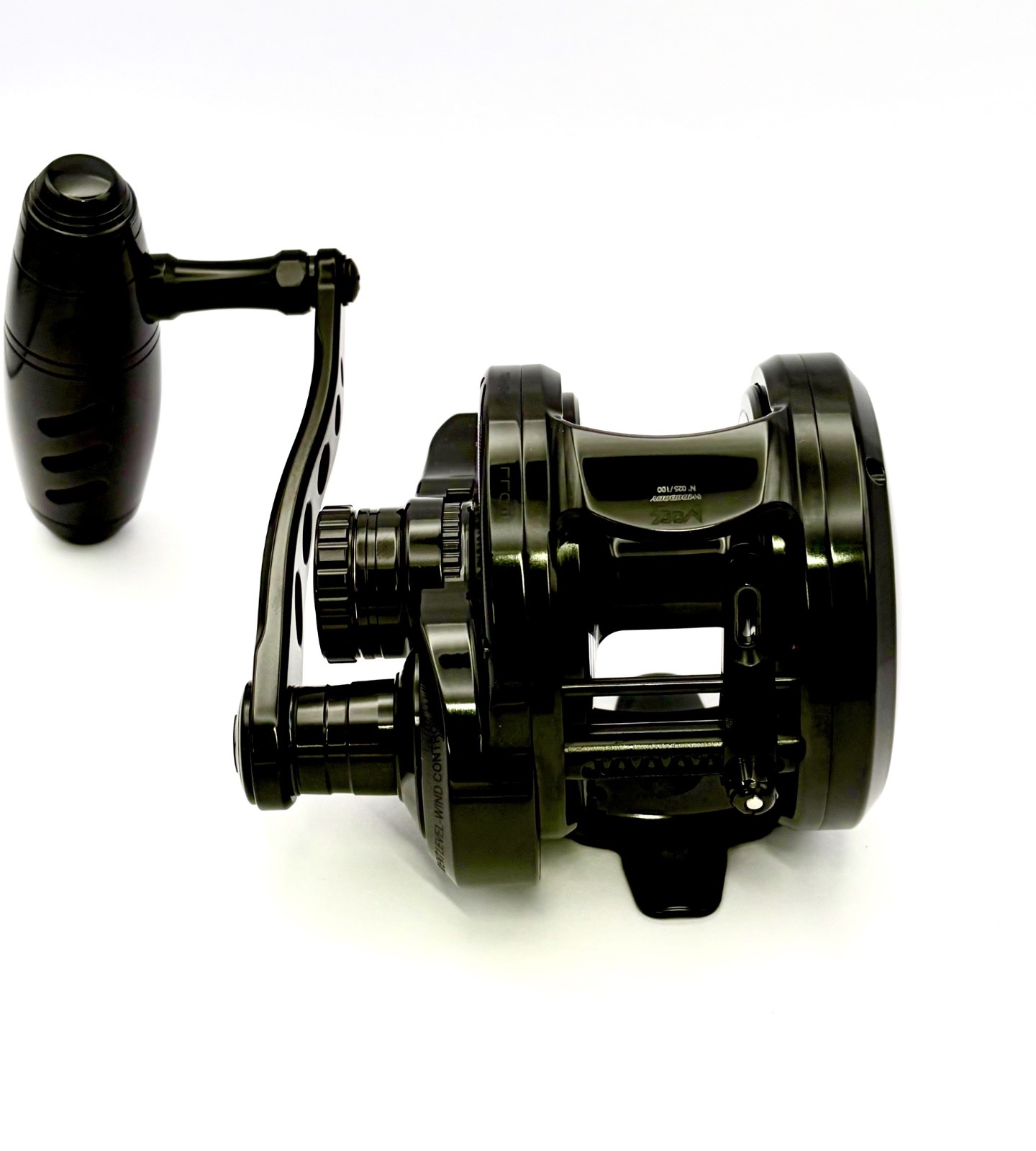 Maxel Armory 65M RH BLK/BLK New 2026 Model Lever Drag Level Wind Big Game Reel