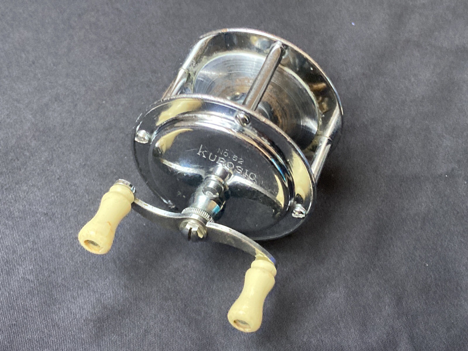 Toyo Seiki Kuroshio Direct Reel Model No.52 Old Vintage rare reel worked from JP