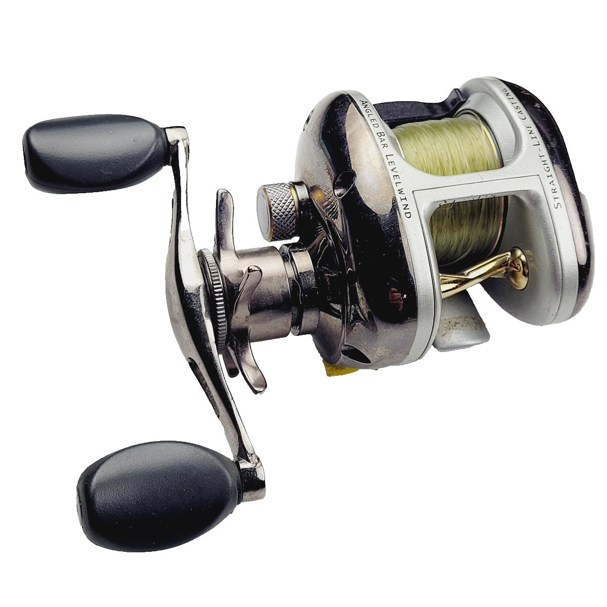 US Reel Baitcasting Reel Hibdon Super Caster 800SX R/H Mirror Finish