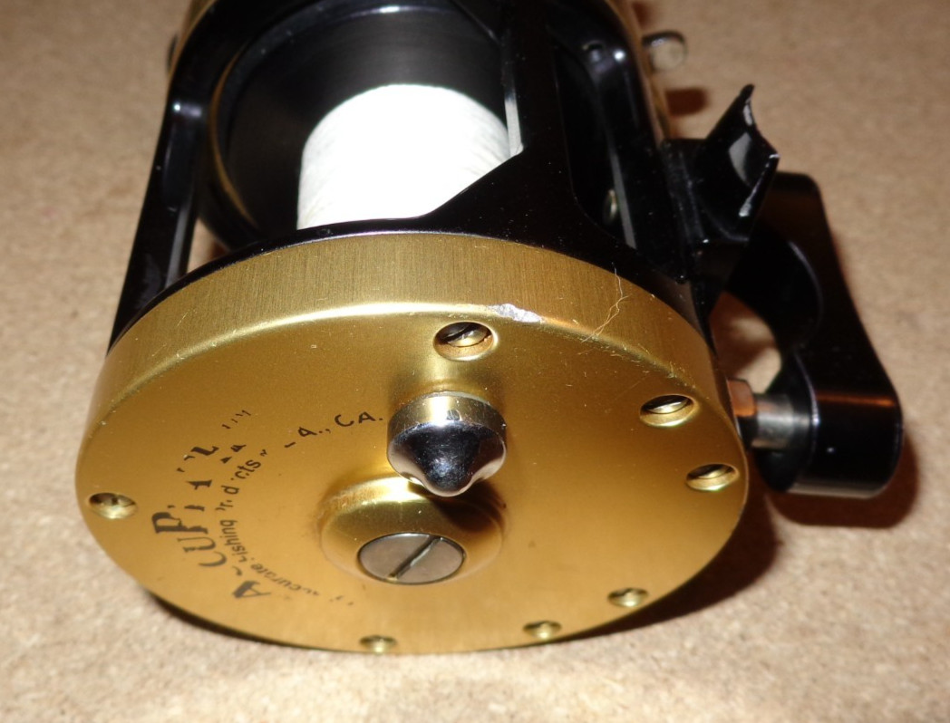 Penn Senator 3/0 Reel With Black Accurate AccuFrame Gold AccuPlates Conversion