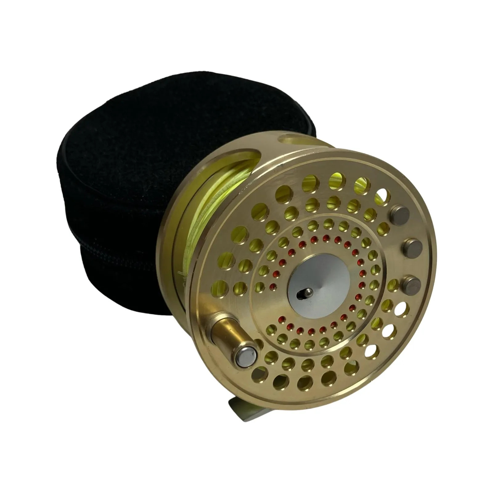 SMITH Mariette MR8.5A Fly Reel With Soft Case Fly Fishing Aluminum Reel Trout