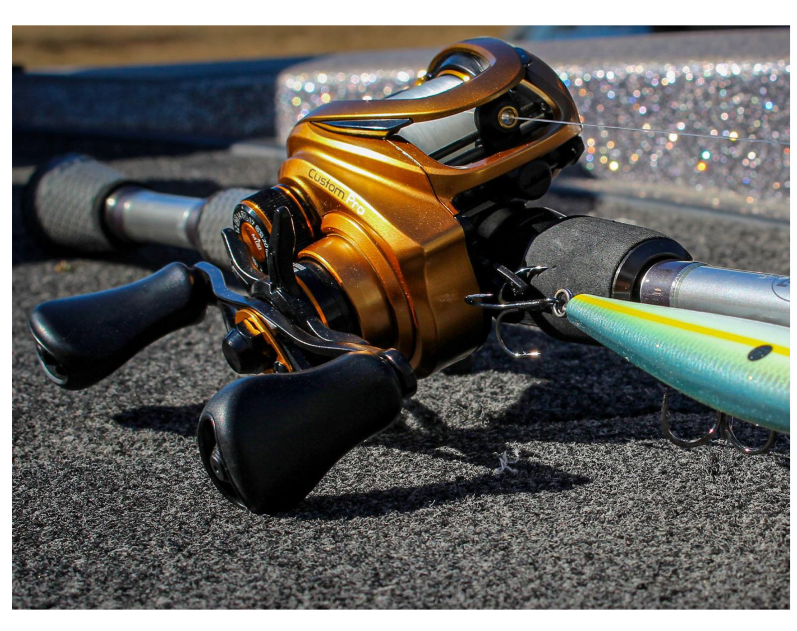 Lew’s Custom Pro Gen 3 Casting Reel, Type:Right – Ratios: 8.3:1