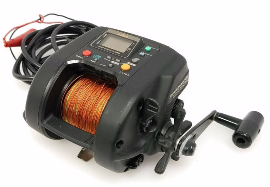 DAIWA Super Tanacom-S 600 Electric Fishing Reel English Manual Power Cord