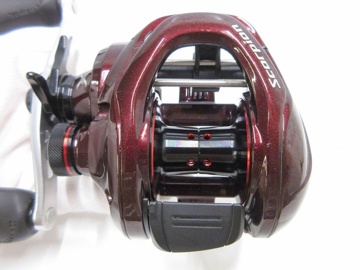 SHIMANO Baitcast Reel 14 SCORPION 201HG Left LH 7.2:1 Bass Freshwater Exc+++