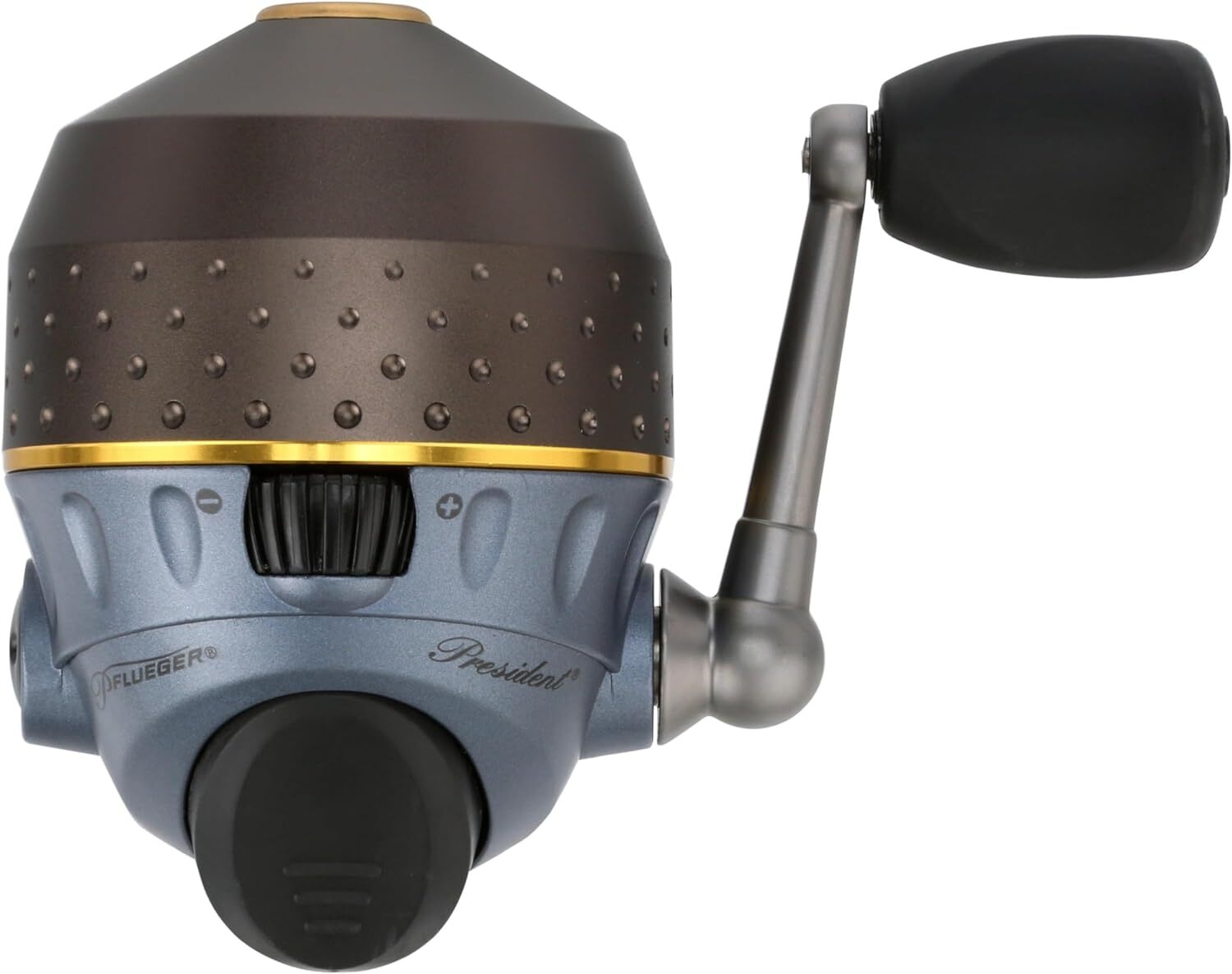 Pflueger President Size 10 Spincast Fishing Reel Smooth Operation Lightweight