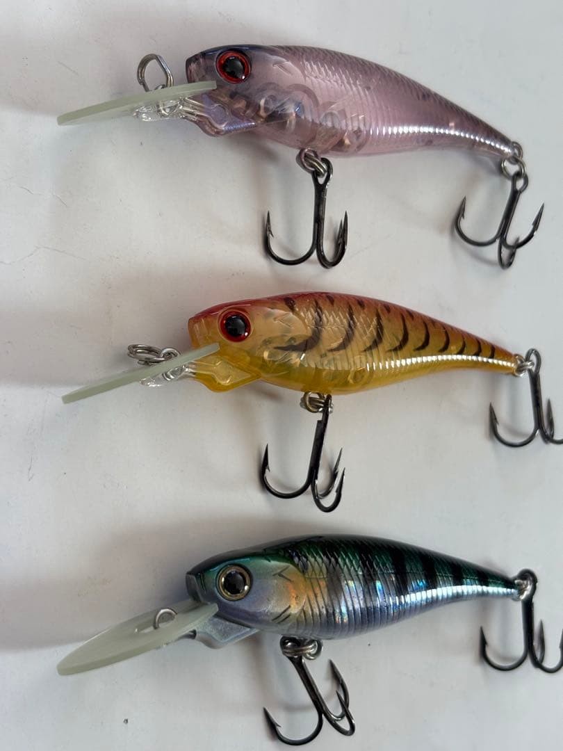 LUCKY CRAFT Baby Shad 60 SP MKII Silent Fishing lures Fly hard lures Set of 3