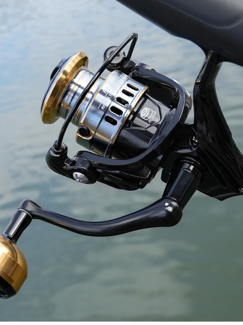 Precision CNC Metal Fishing Reel with 10KG Max Drag and Zinc Gear Plate