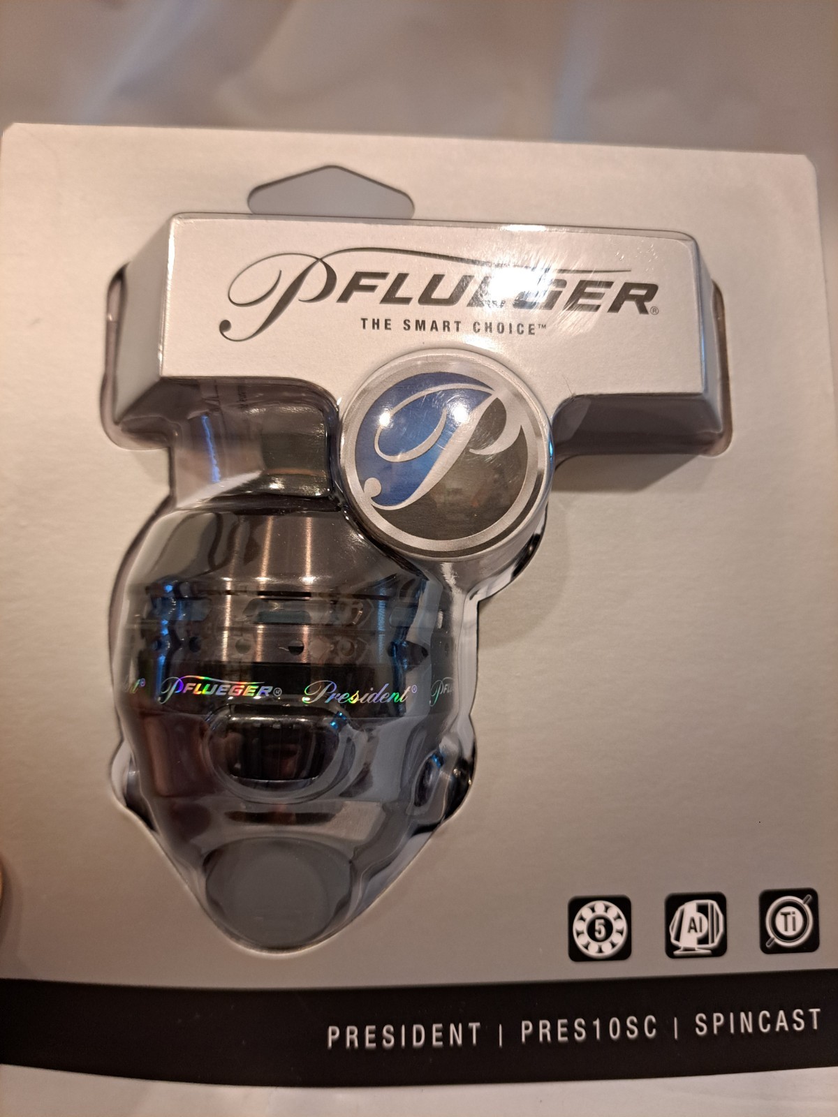 President Spincast Reel, Size 10, Right/Left Handle Position FREE SHIPPING