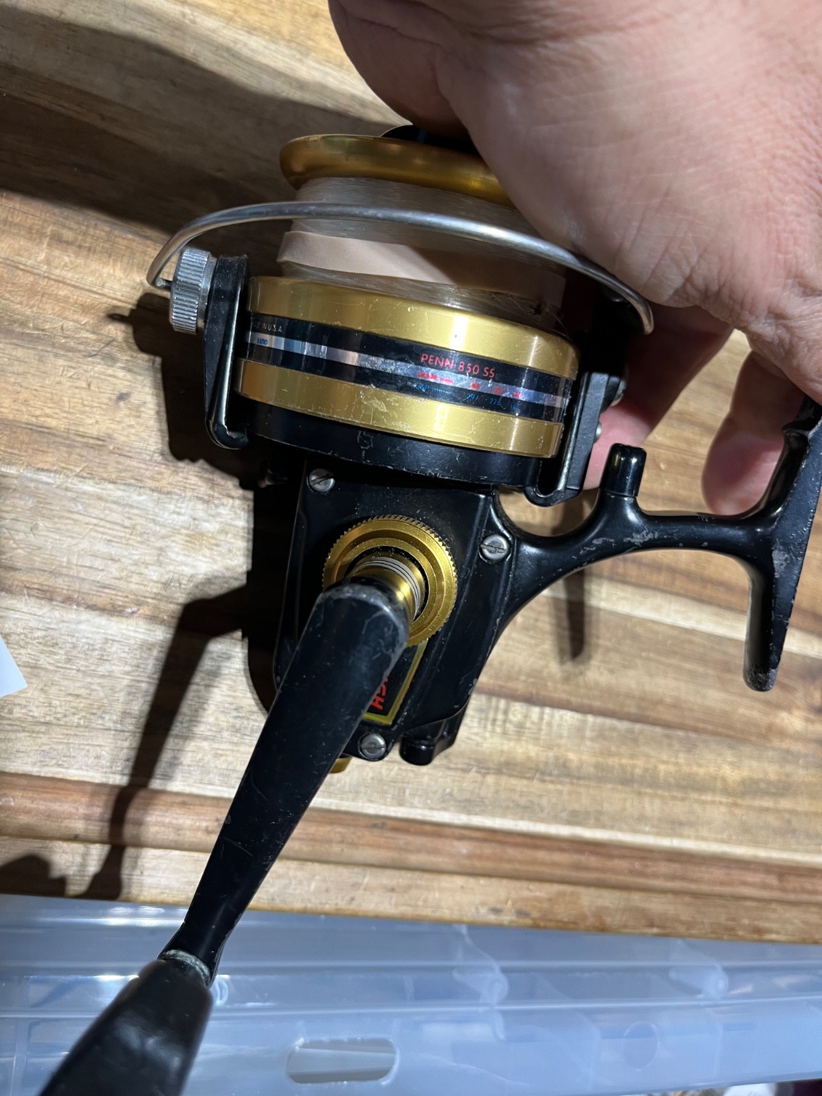 Penn 8500 surf fishing reel made in USA (27915)