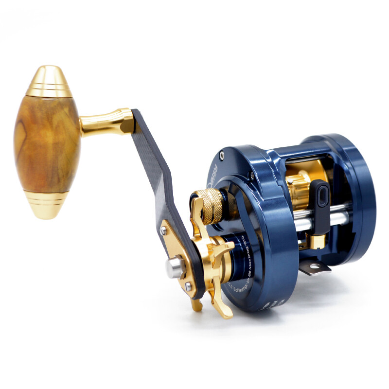 Round Reel 10+1 Bearings 33LB Carbon Fiber Drag Conventional Baitcasting Fishing