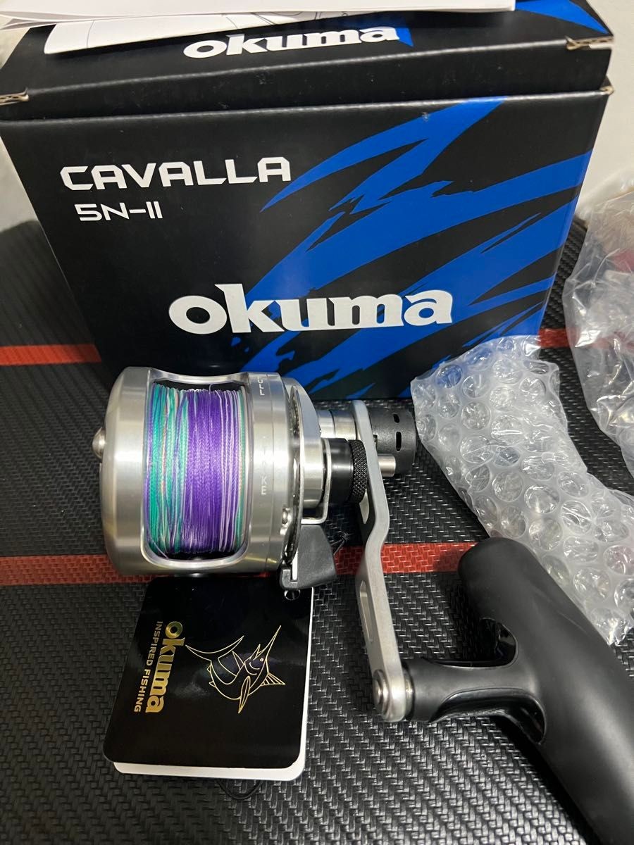 Okuma Cavalla 5N-II Lever Drag Reel Right Hand JDM