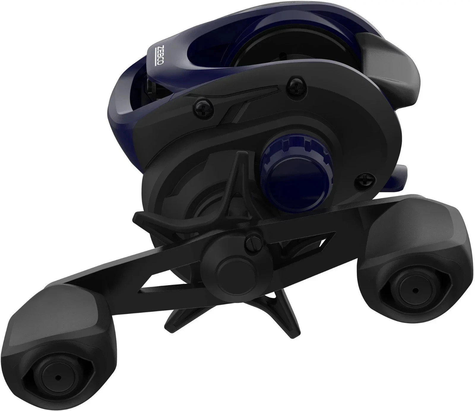 Zebco Nitrous 100 RH Baitcast Reel 6.1:1 Gear Ratio 3 + 1BB Star Drag Black New!