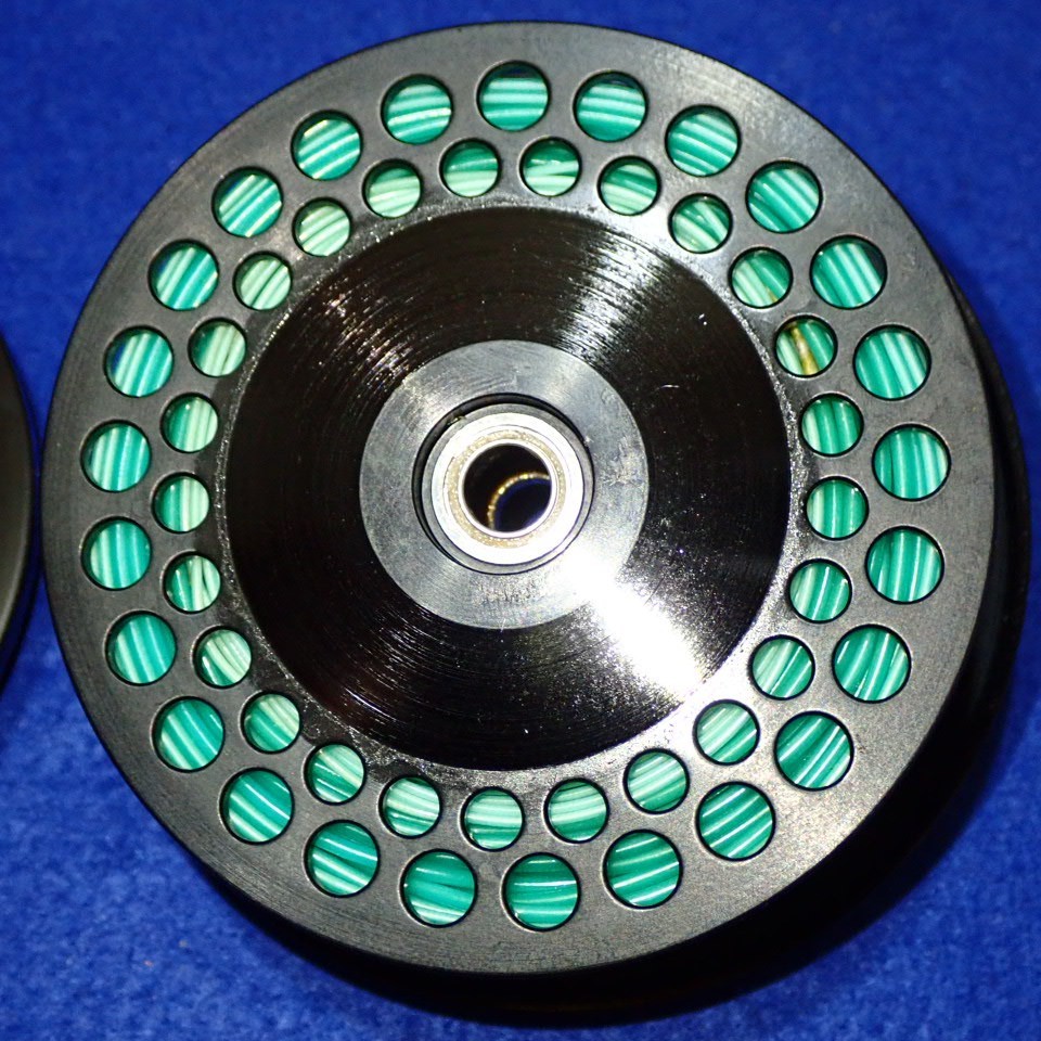 Vintage Abel No.3 Fly Fishing Reel Right Handle Gloss Black Fine Condition