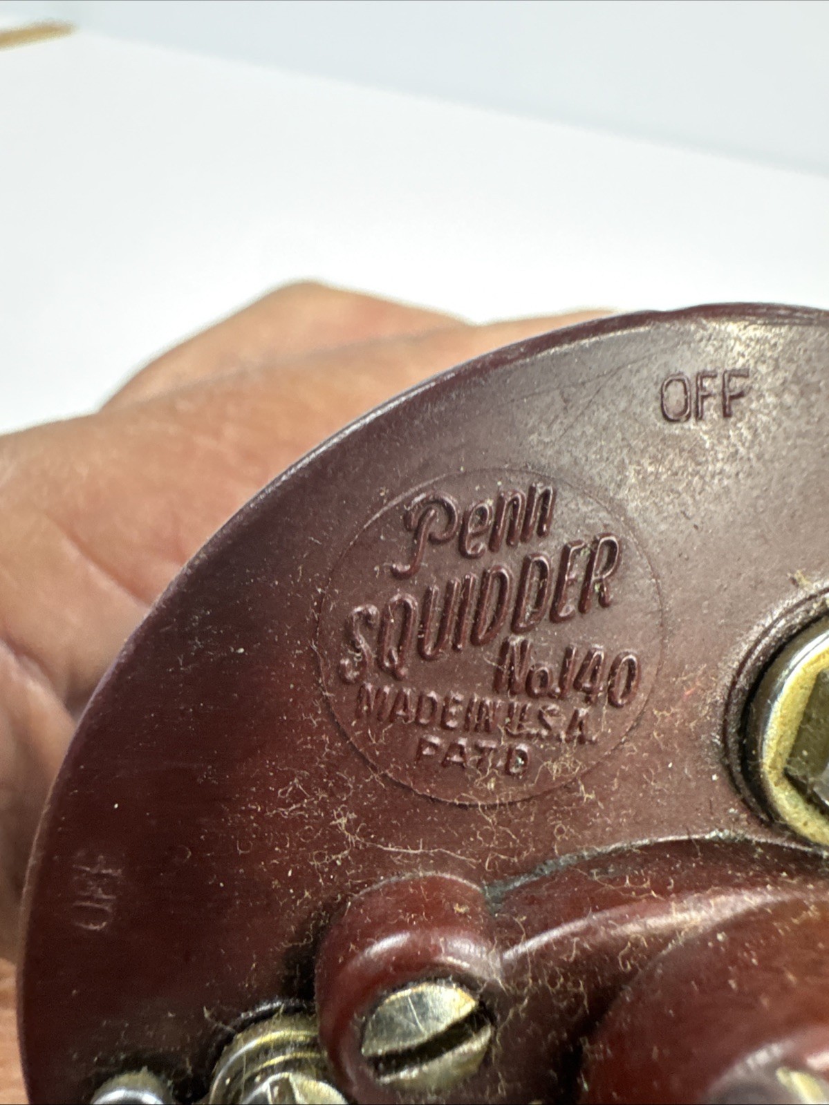 PENN SQUIDDER Fishing Reel Vintage No. 140 Reel Made in USA