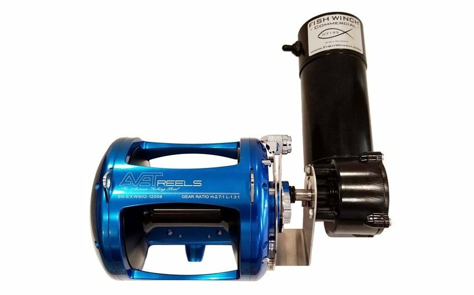 FISH WINCH® Commercial – Electric Fishing Reel MOTOR (fits SHIMANO TIAGRA 130)