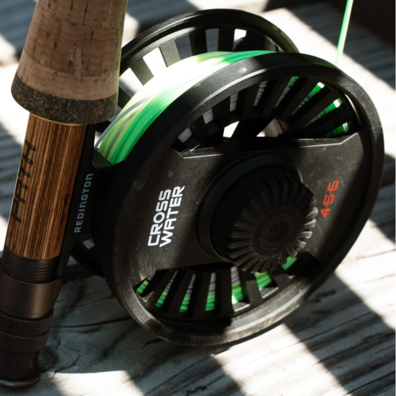 Lightweight Crosswater IV Fly Fishing Reel – Durable Composite Material, 0.23kg
