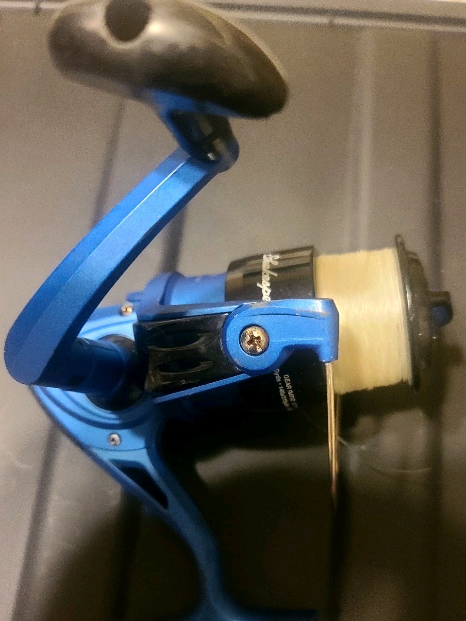 Tiger Shakespeare Tgra50 Blue Black 5.1:1 Gear Ratio LH Spinning Fishing Reel