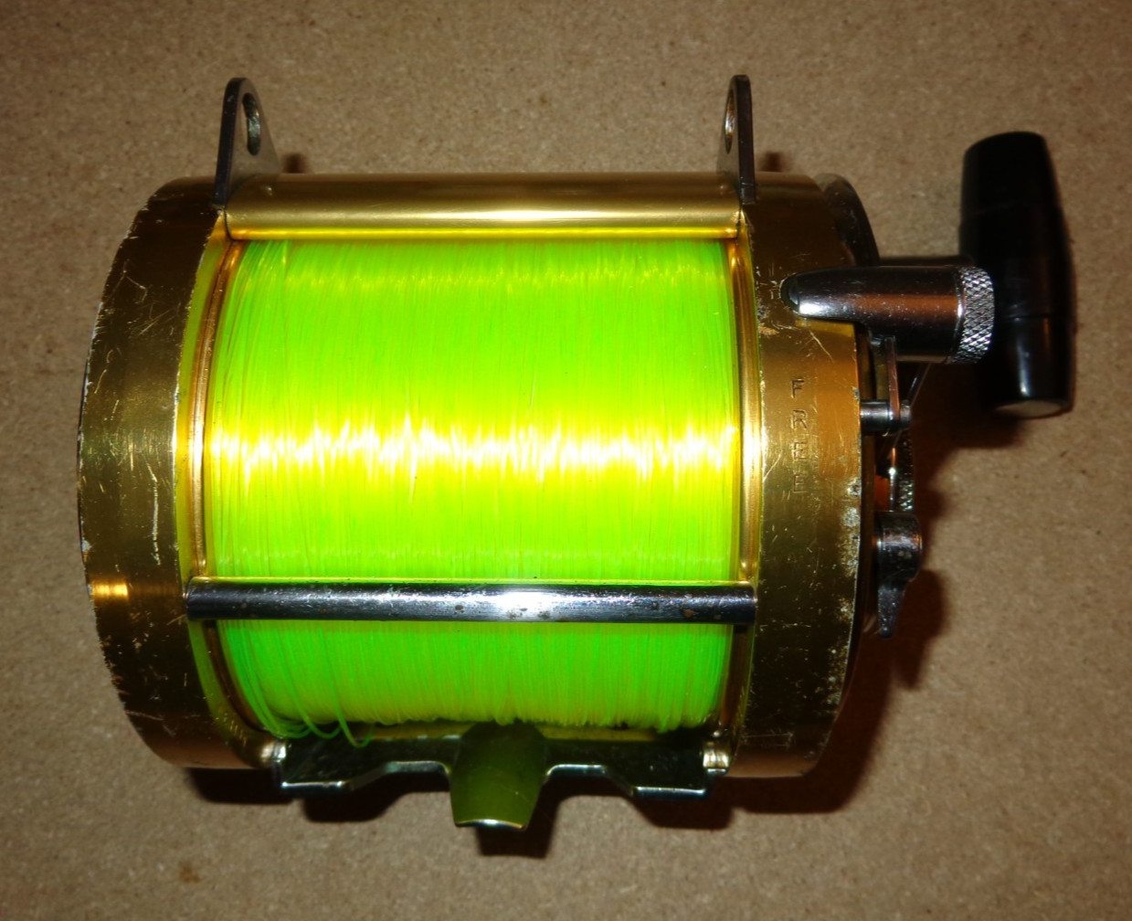 Used Vintage Penn International 80W Gold Lever-Drag Big Game Fishing Reel 80-W