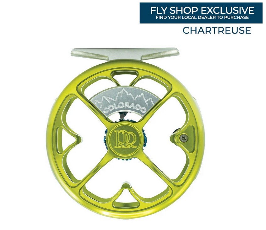 ROSS COLORADO #2/3 CLICK DRAG REEL – NEW 2026 CHARTREUSE COLOR – IN STOCK