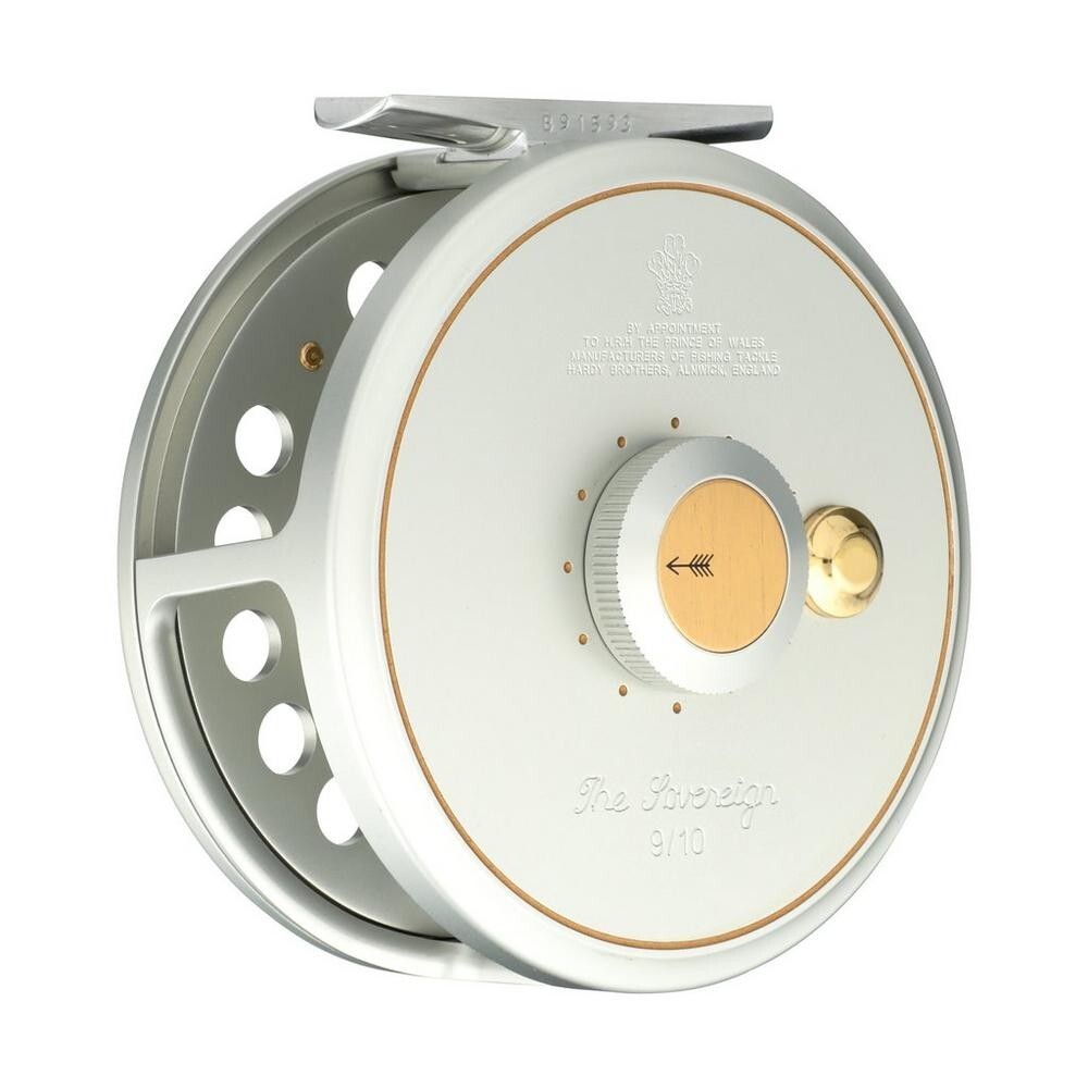 NEW HARDY SOVEREIGN 8/9 WEIGHT FLY REEL IN SPITFIRE – IN STOCK